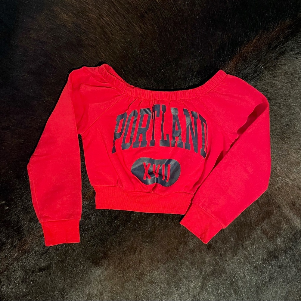 Crop sweater
